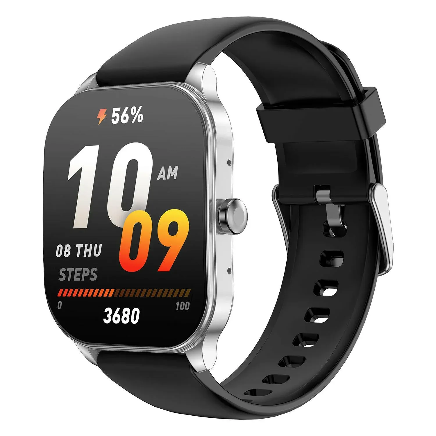 Amazfit Pop 3S Smart Watch - Silver