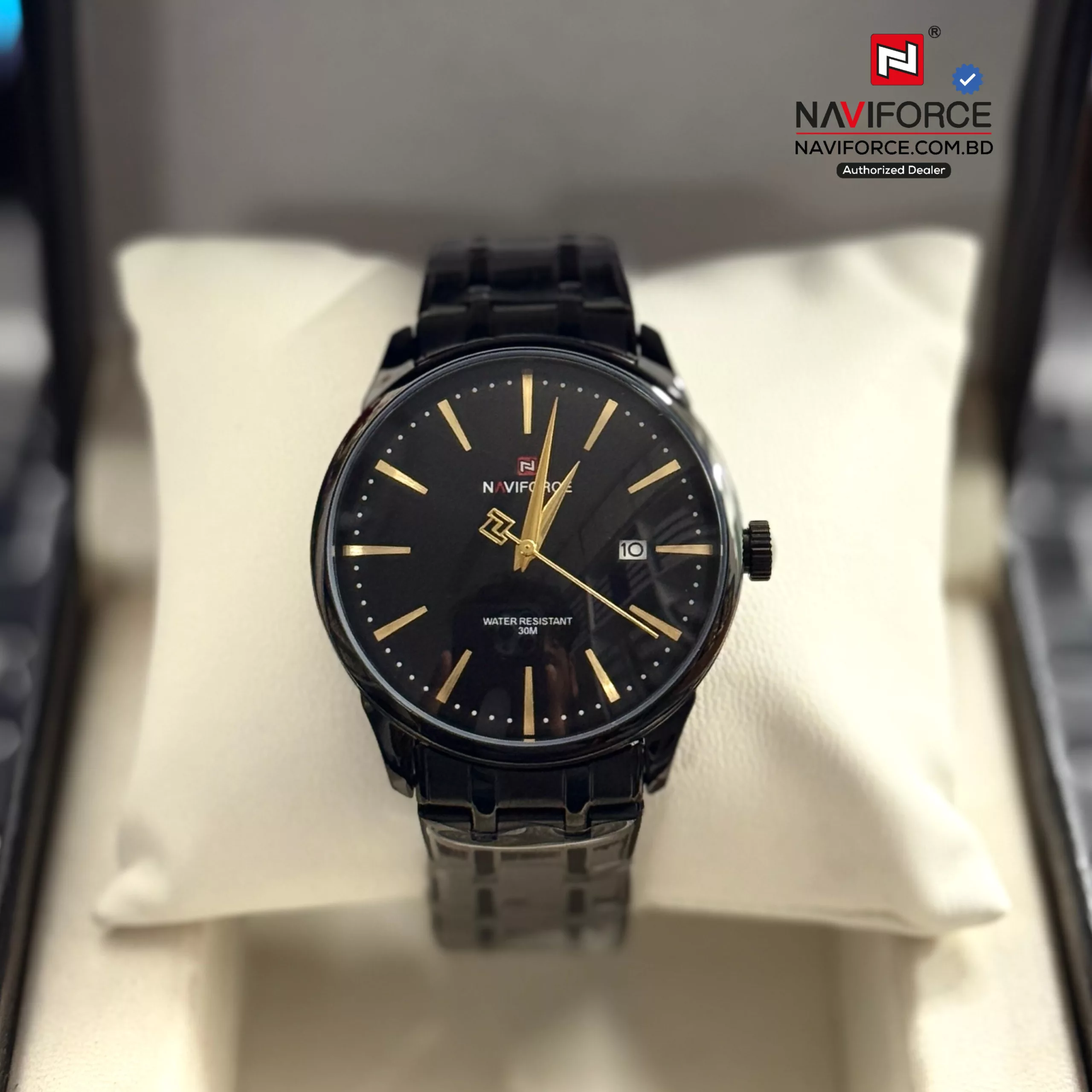 Naviforce 9230 - Black Gold For Men