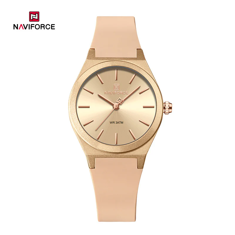 Naviforce 5056 For Women – Rose Gold