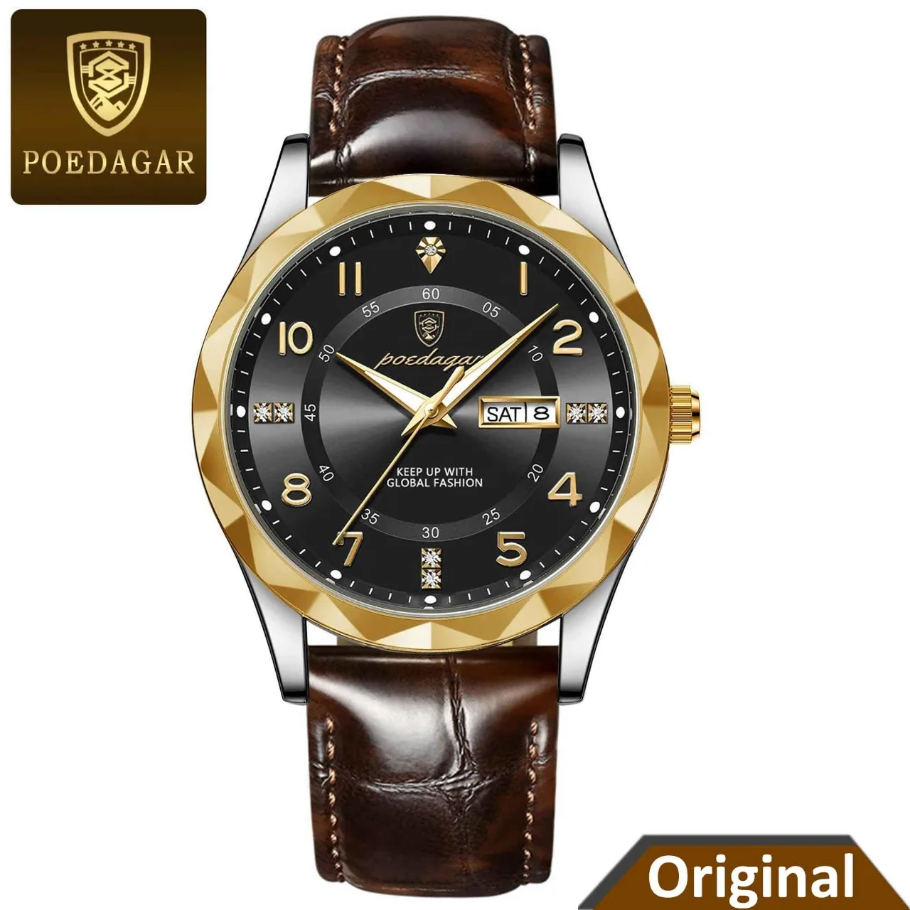 Poedagar 615 L - Silver Gold Black