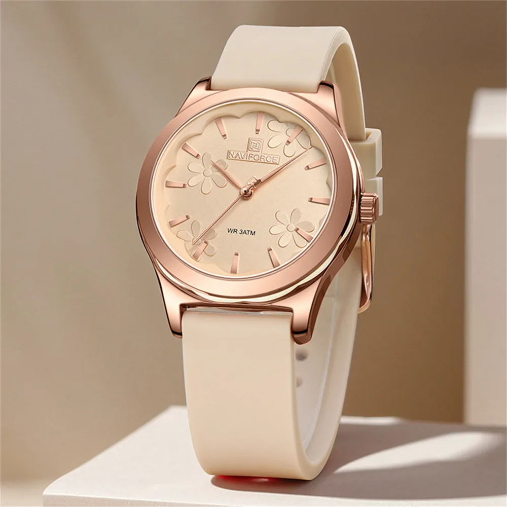 Naviforce 5051 For Women - Gold