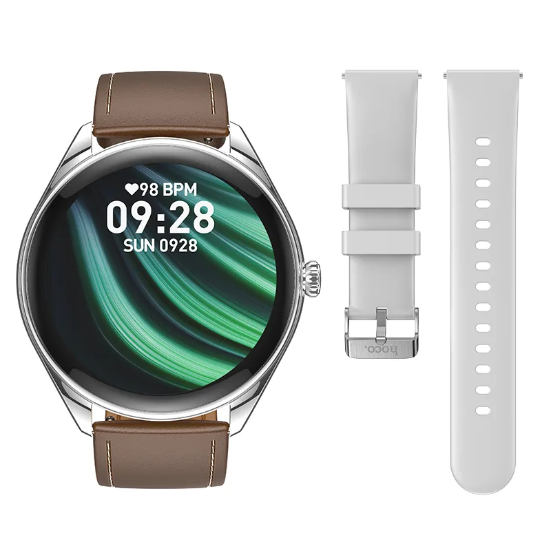 Hoco Y22 AMOLED Smart Watch - Silver