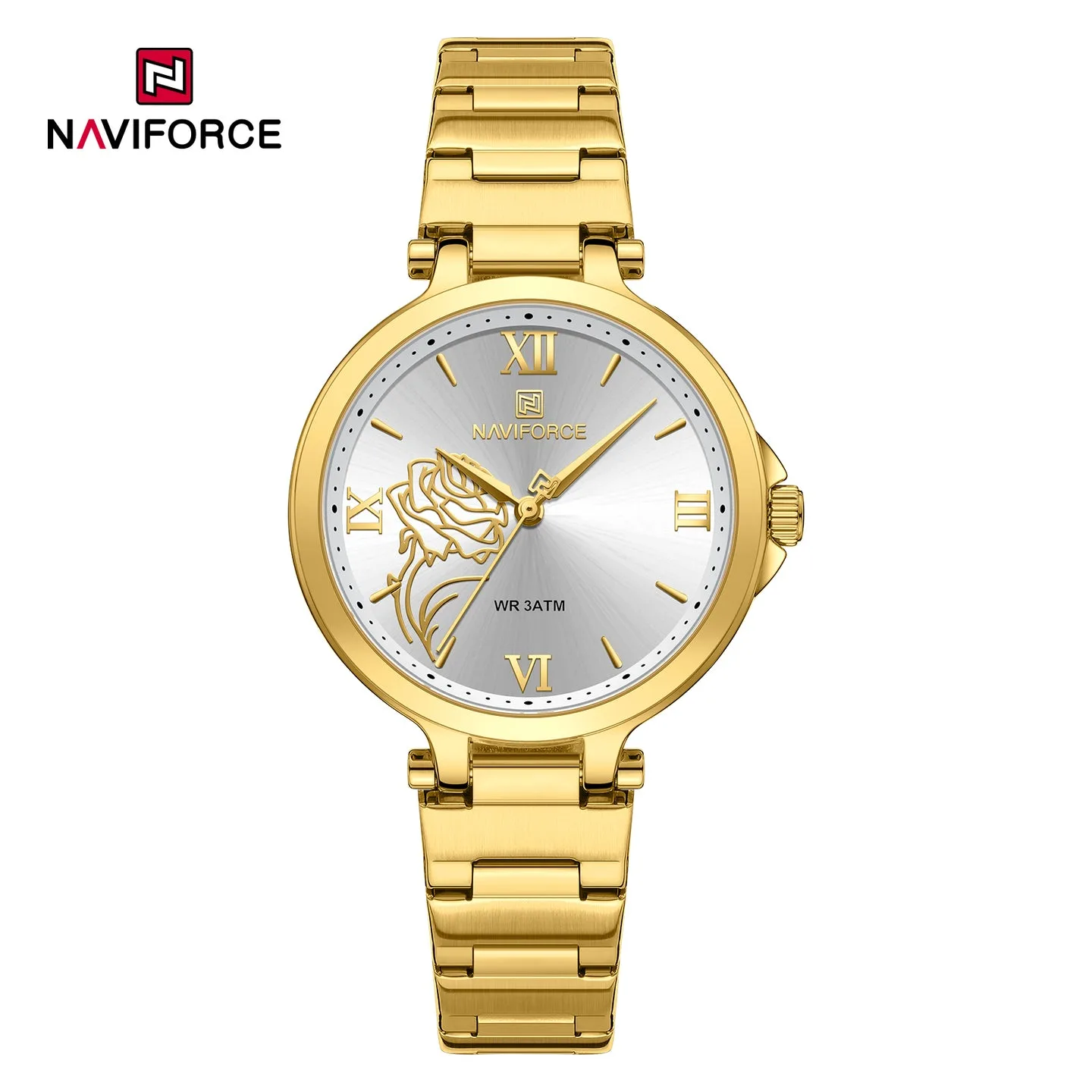 Naviforce 5060 For Women - Gold