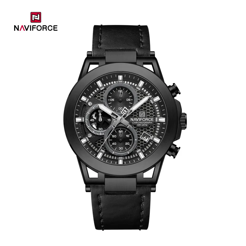 Naviforce 8073L For Men - Black