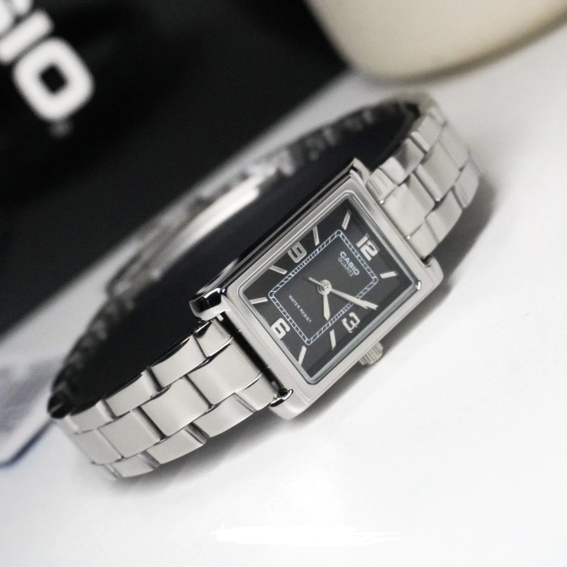 Casio LTP-1234DD-1ADF Ladies Chain Watch