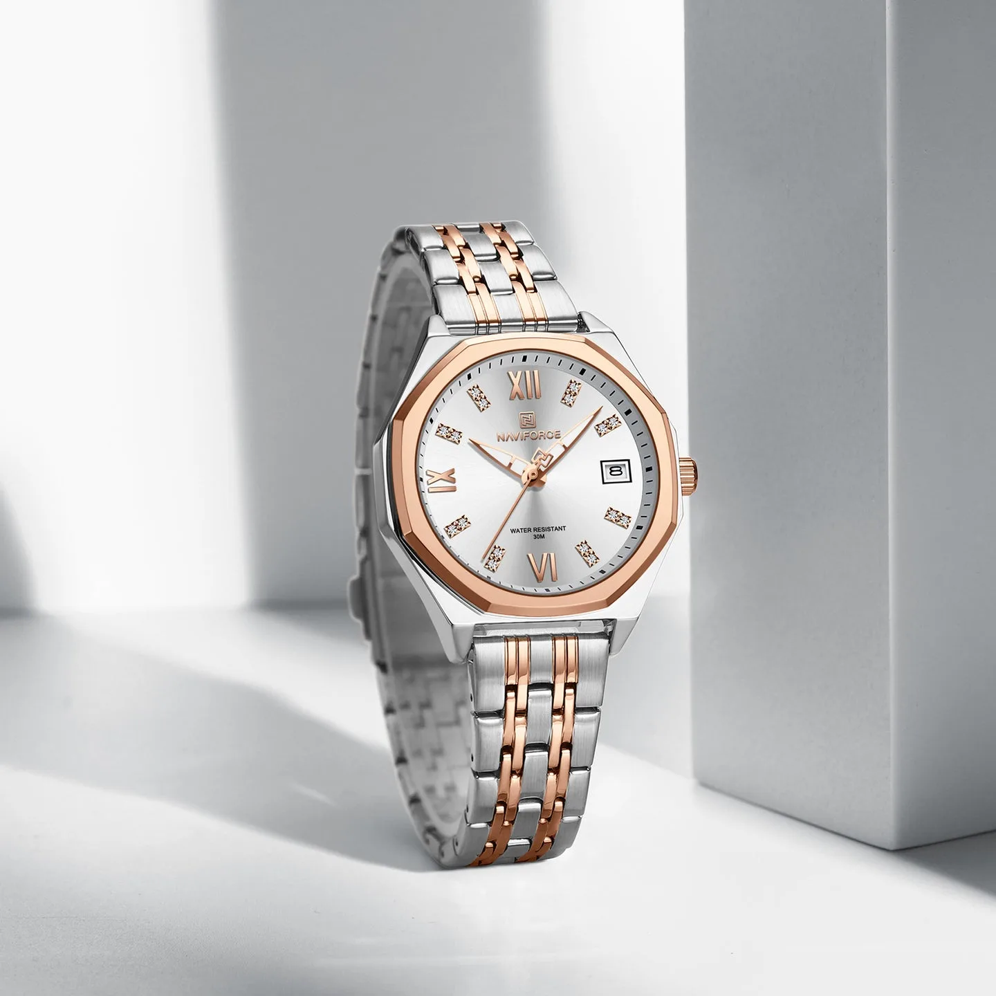 Naviforce 5052 For Women - Rose White