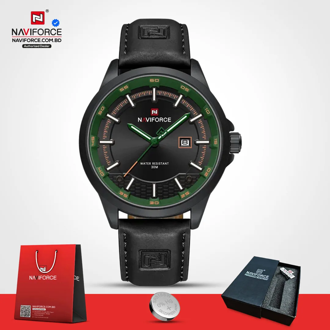 Naviforce-9248L-–-Black-Green