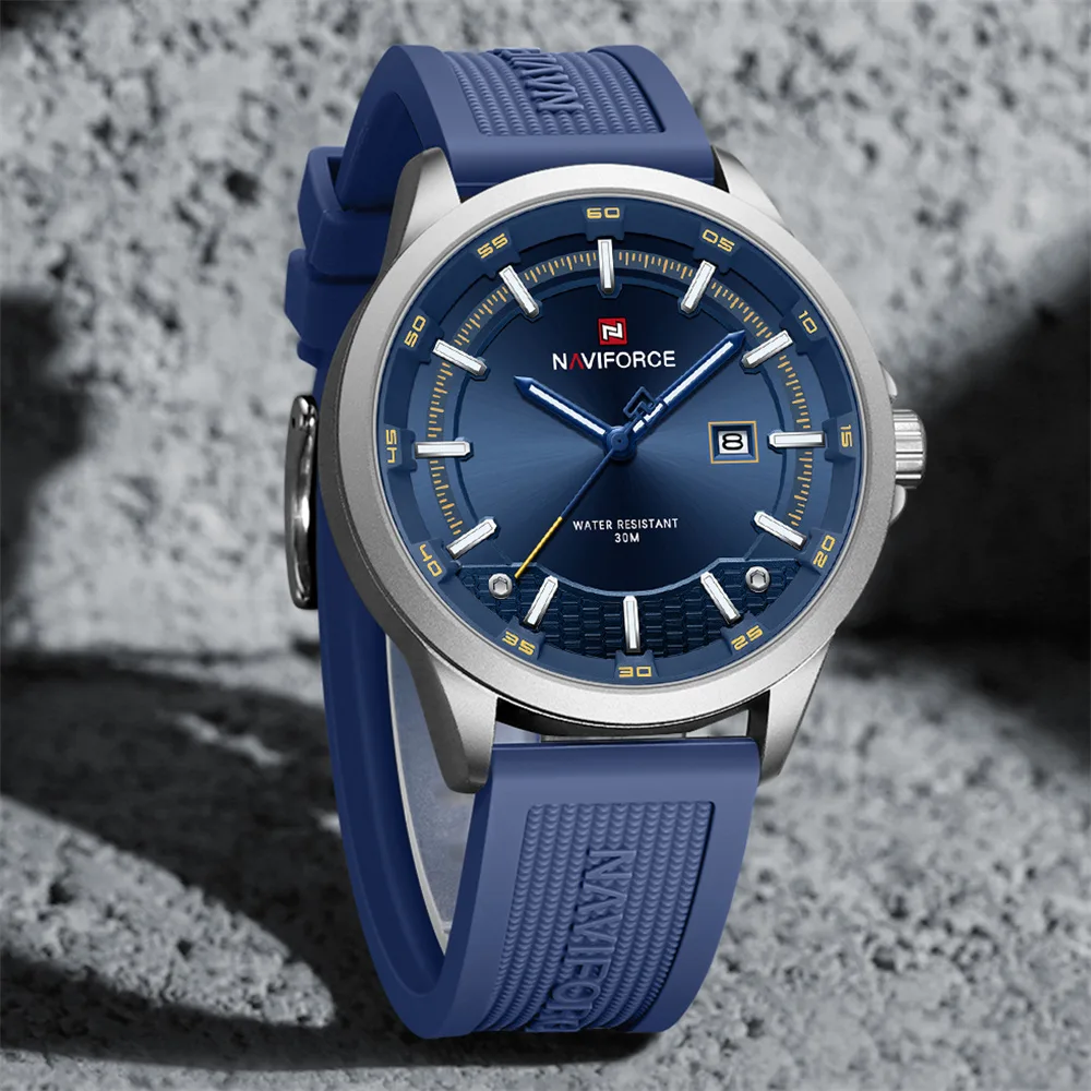 Naviforce 9248T - Silver Blue