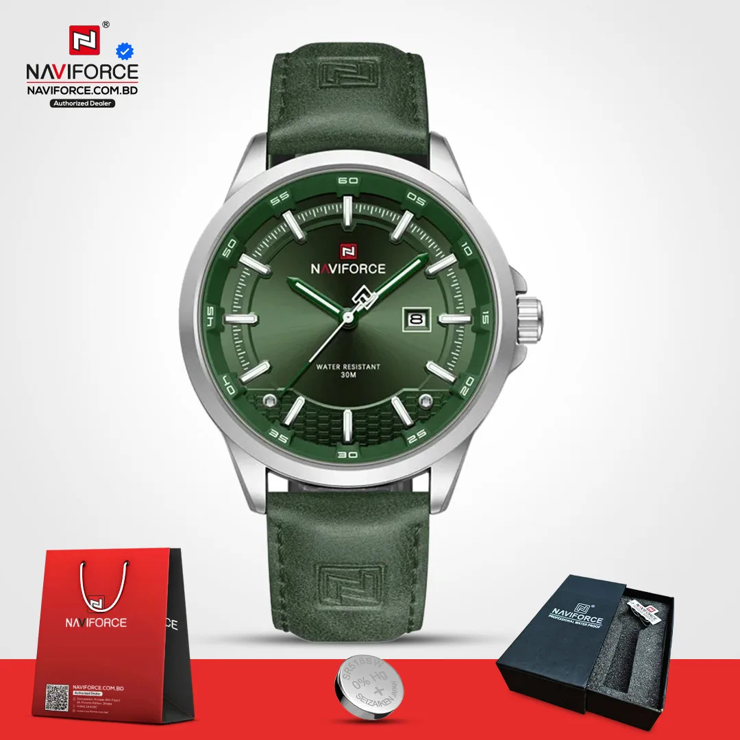 Naviforce-9248L-–-Silver-Green