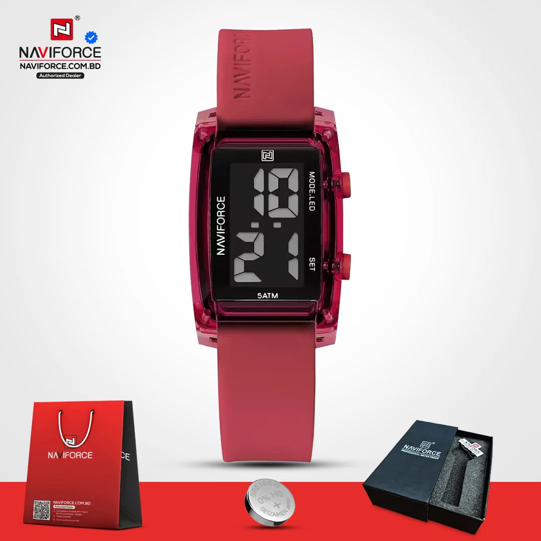 Naviforce-7118-For-Women-–-Red