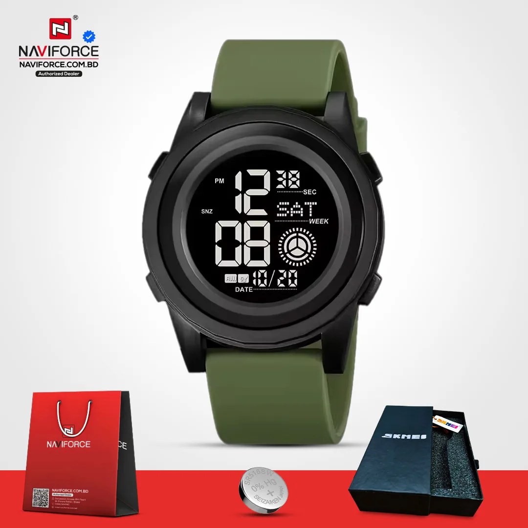 Skmei-2082-–-Green-Black