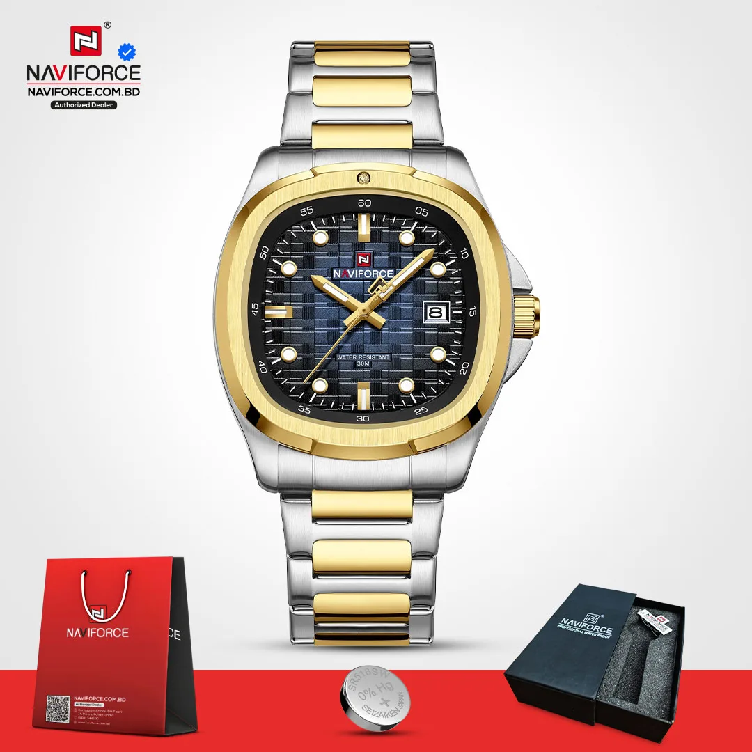 Naviforce-9240-CH-–-Golden-Blue-For-Men