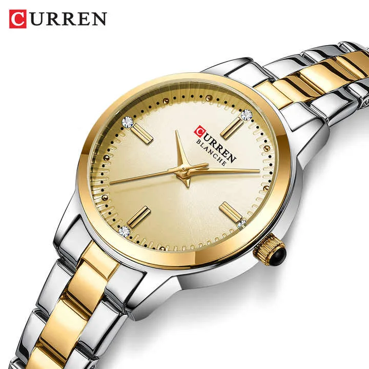 Curren 9094 For Women - Silver Gold