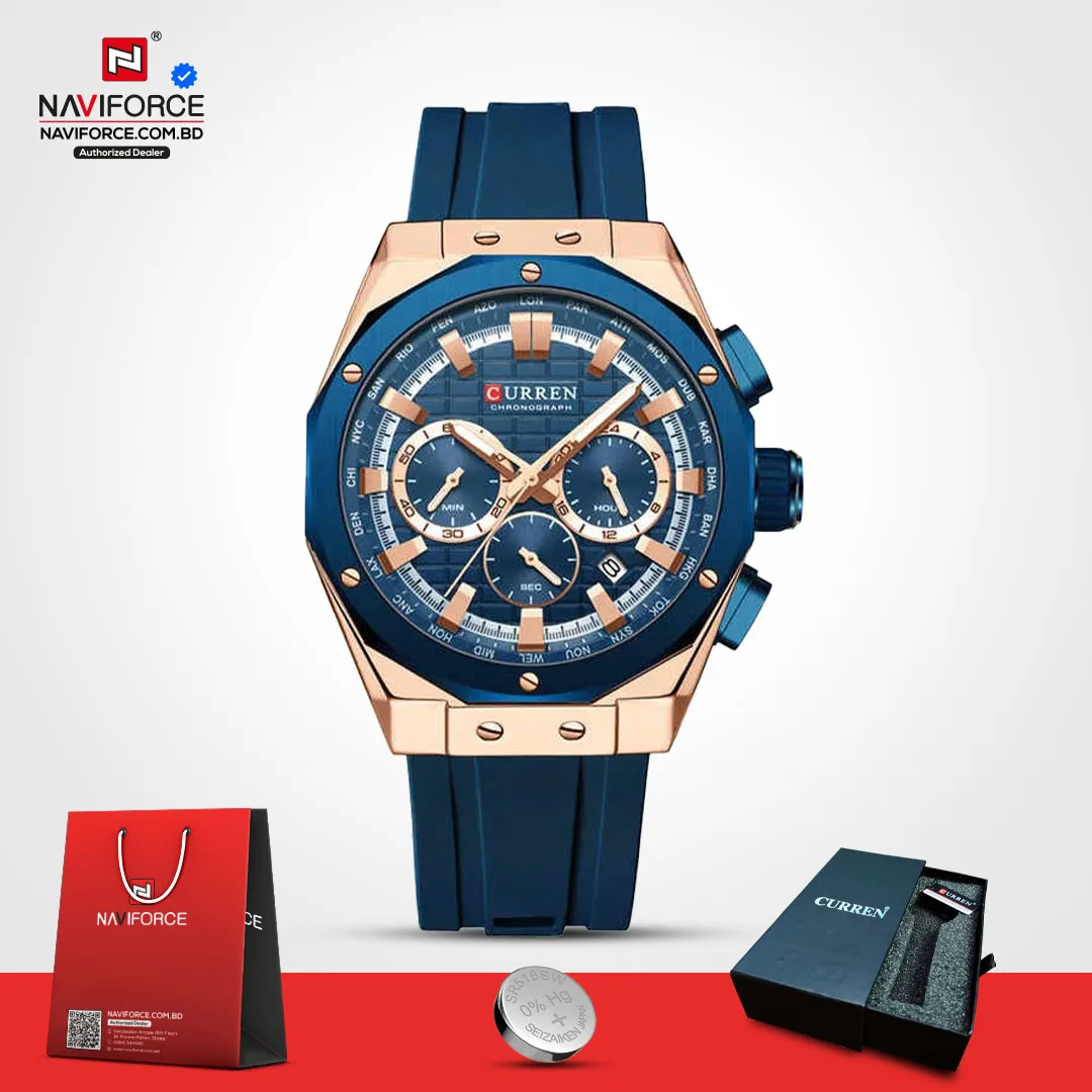 Curren-8464-For-Men-–-Blue