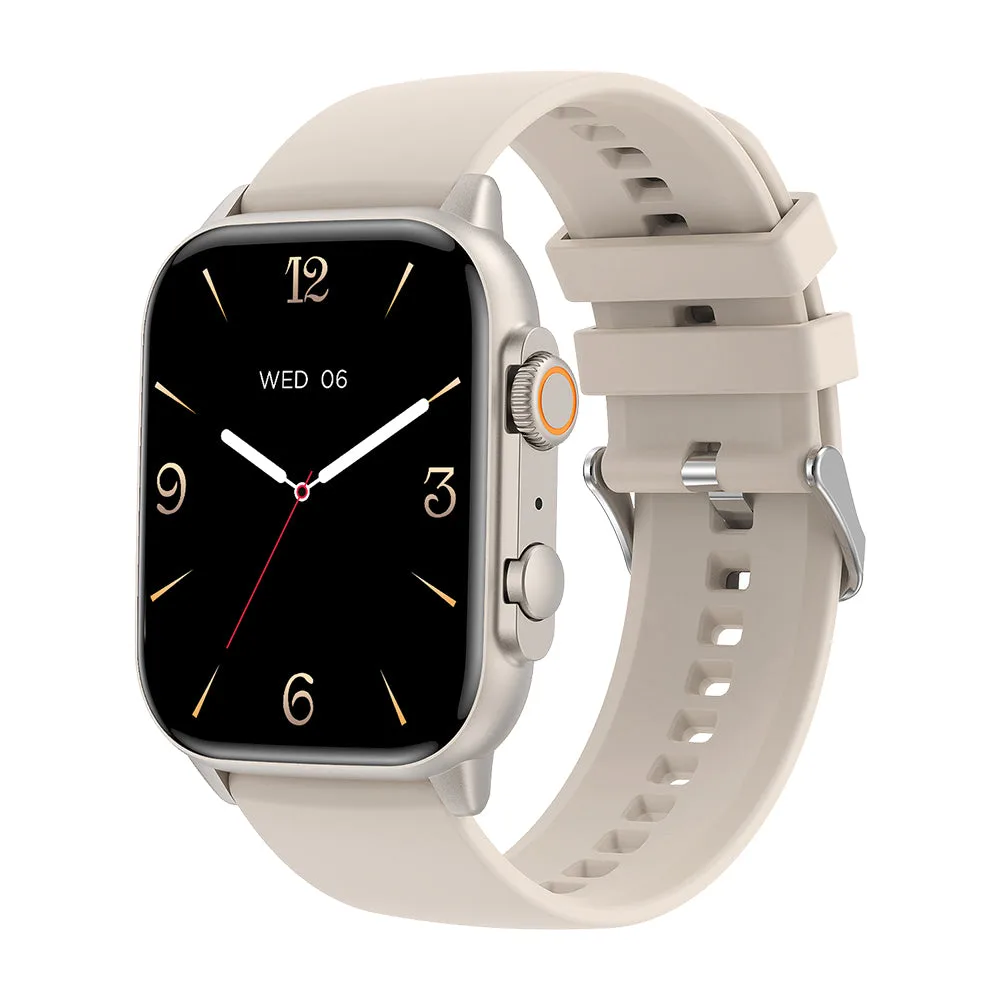 Colmi C81 AMOLED Screen Bluetooth Calling Smart Watch - Gold