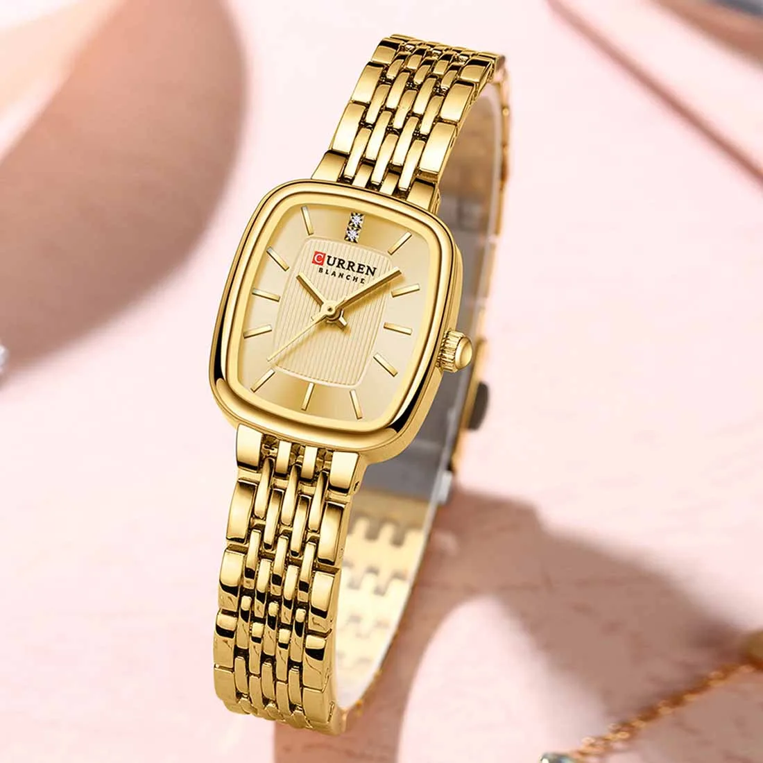 Curren 9093 For Women - Gold