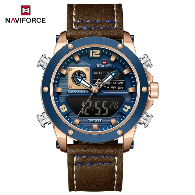 Naviforce 9236 - Brown Rose Blue