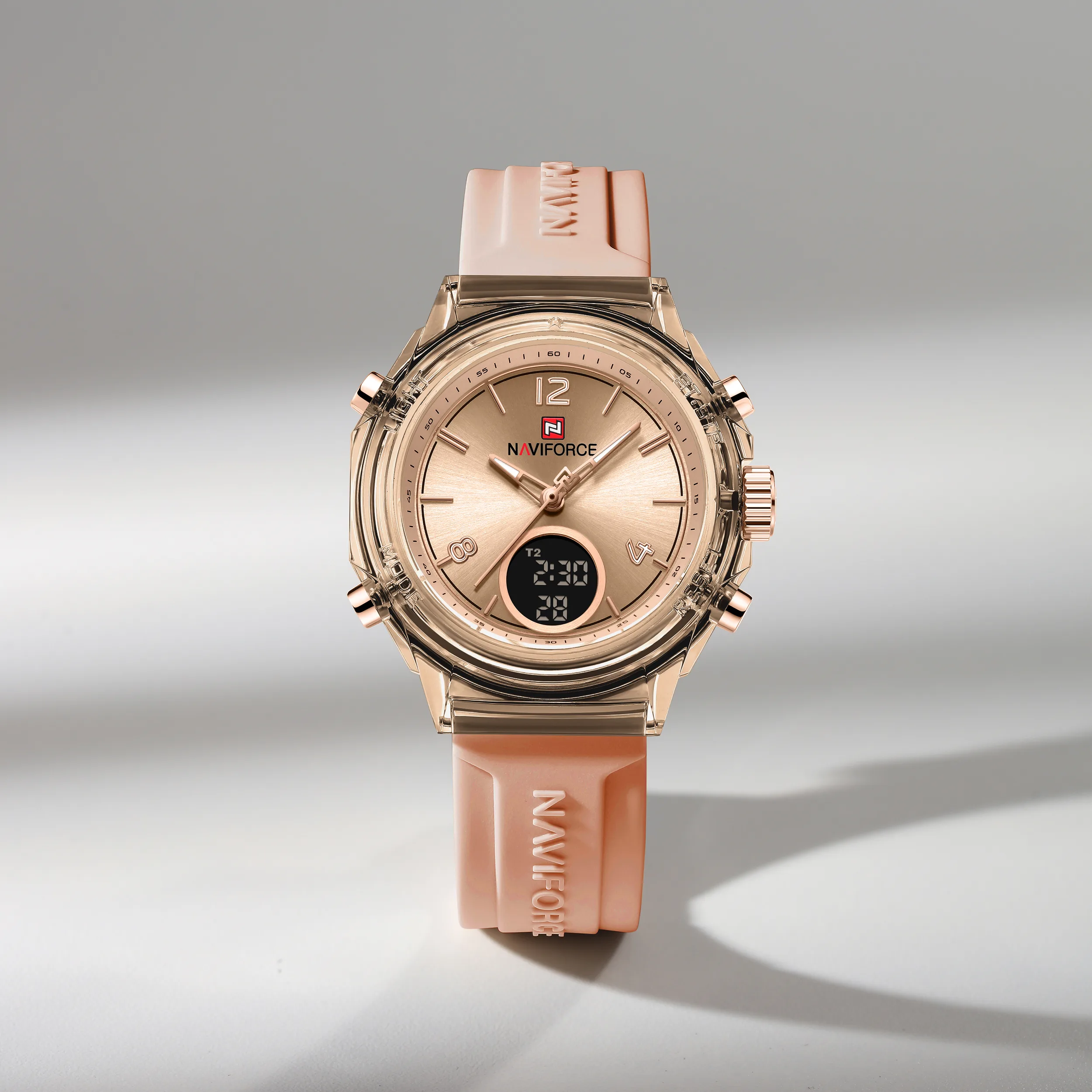 Naviforce 7109 For Women - Rose Gold