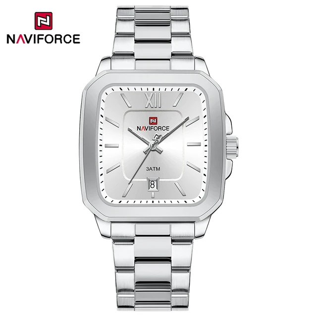 Naviforce 9239 - Silver For Men