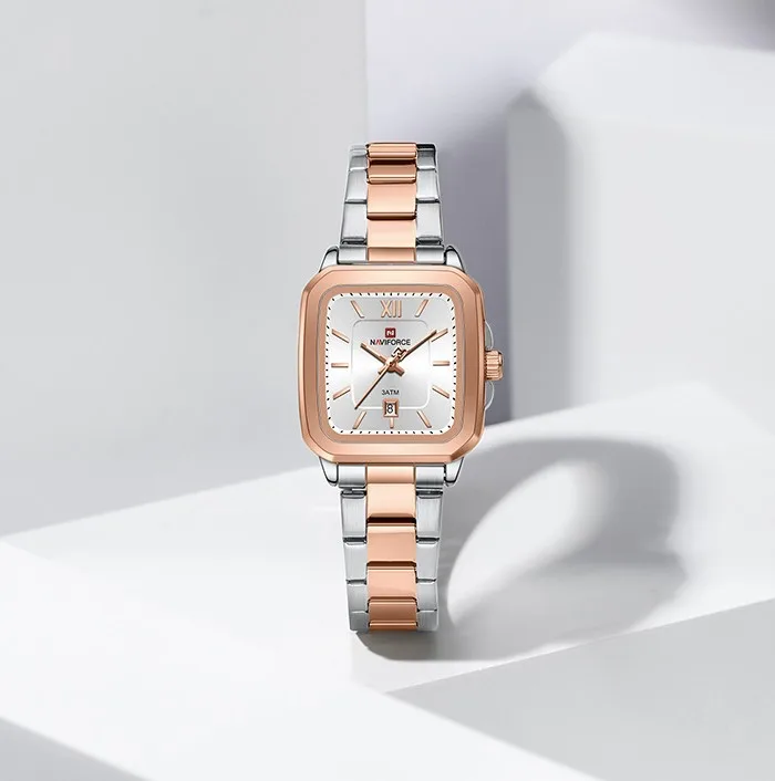 Naviforce 9239 - Silver Rose White For Women