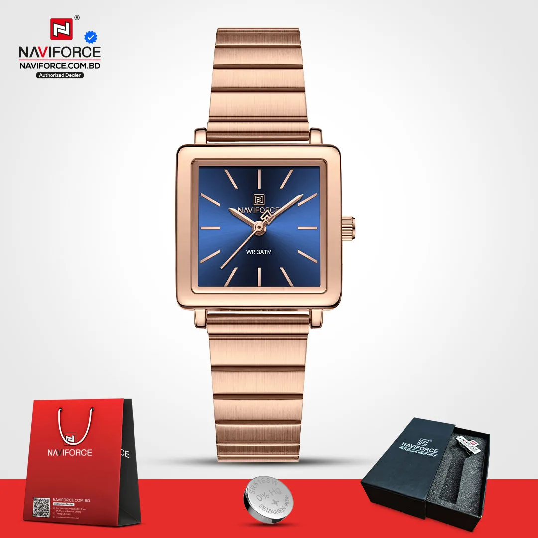 Naviforce-5048-–-Rose-Blue-For-Women