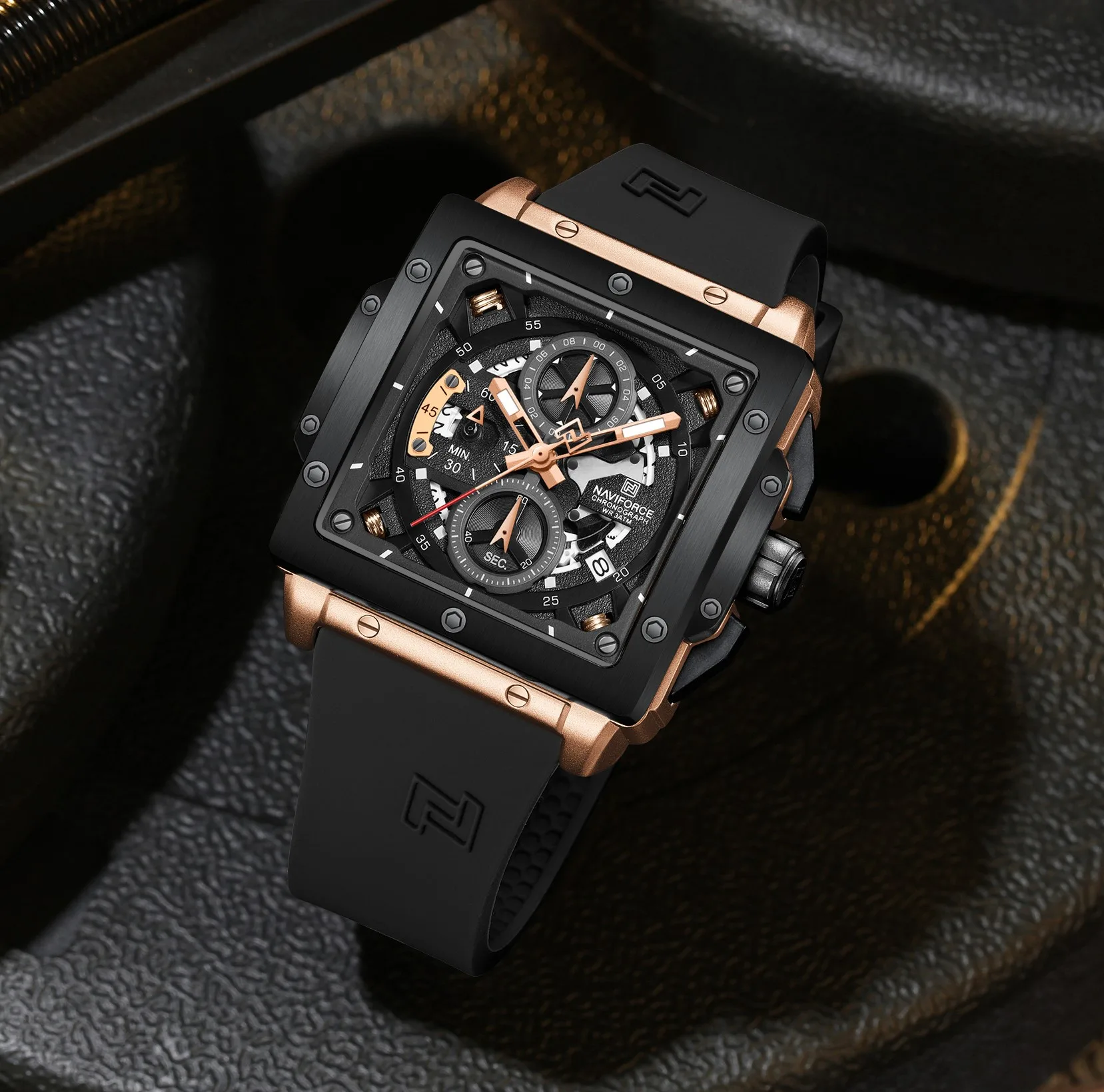 Naviforce 8064 - Rose Black