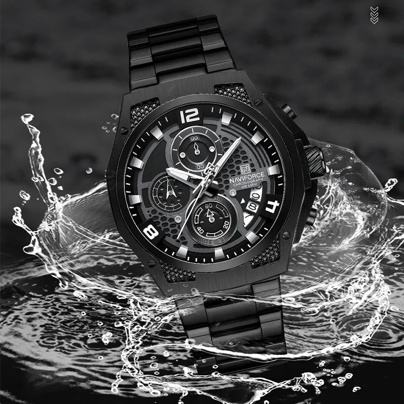 Naviforce 8051 CH - Black