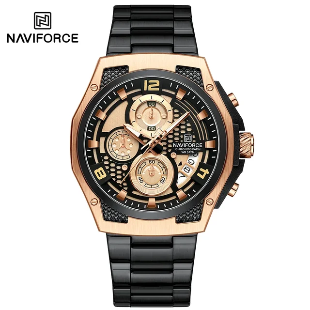 Naviforce 8051 CH - Black Rose
