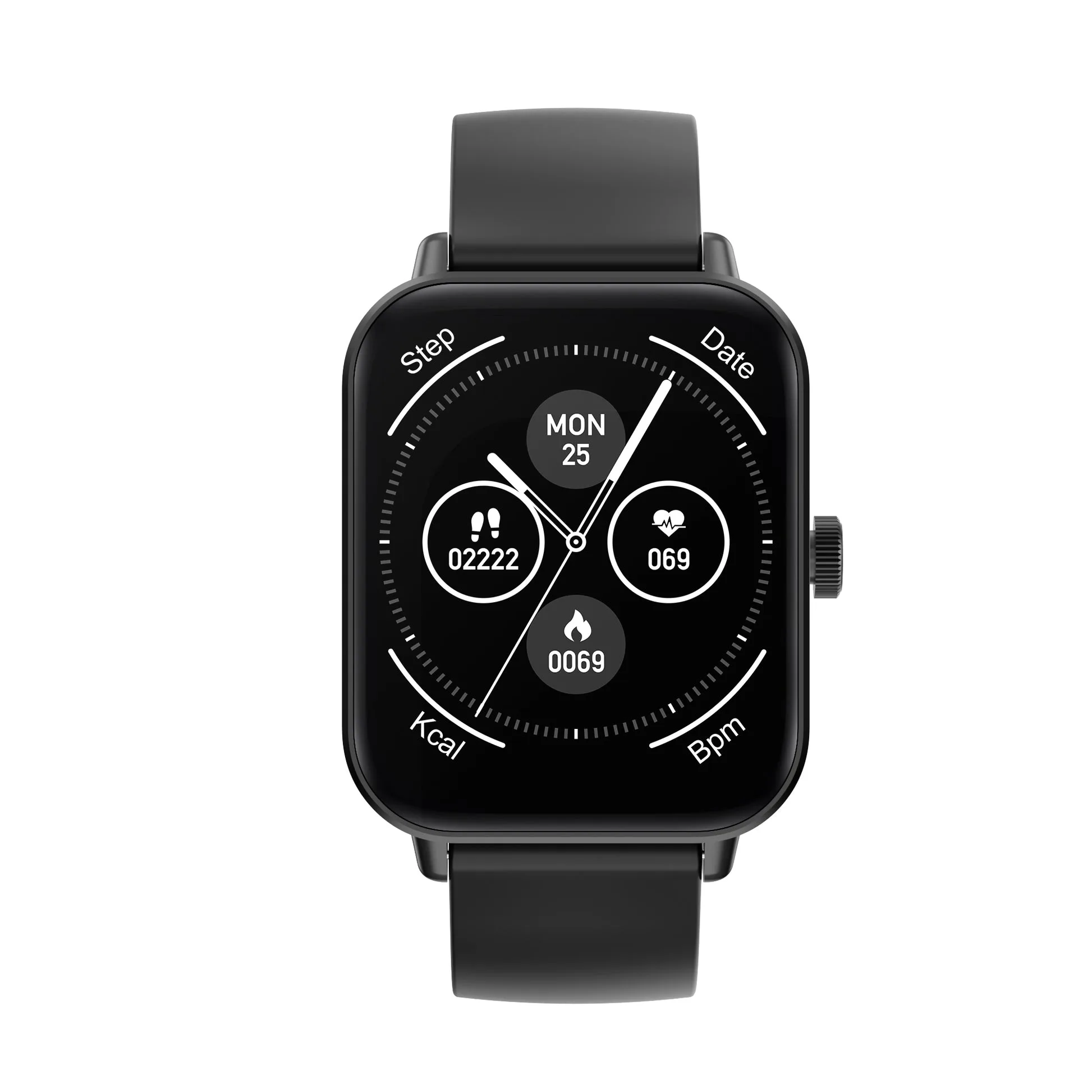 SmartwatchCOLMIP81blackfrontview.webp