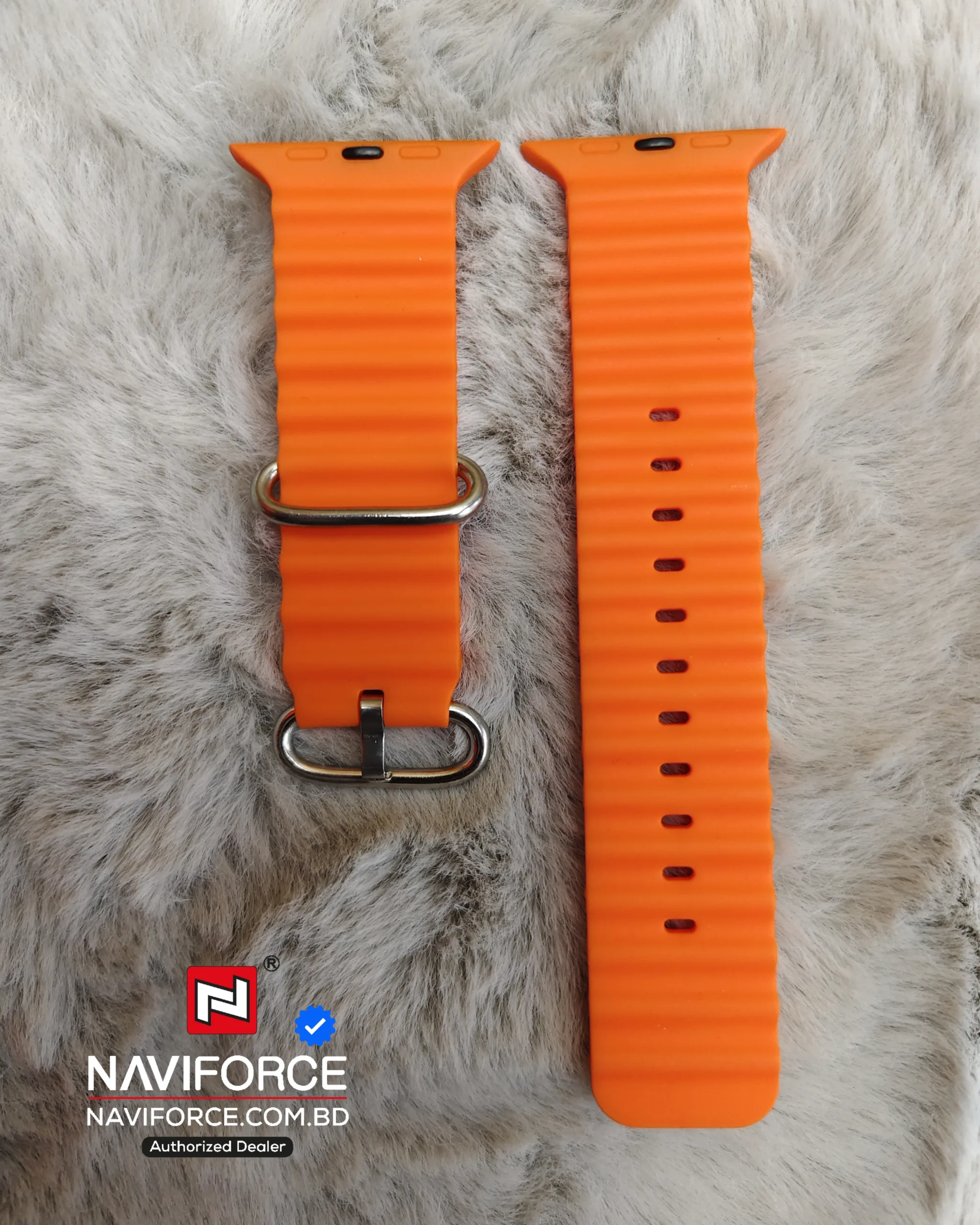 Silicone Strap For Smart Watch - Orange
