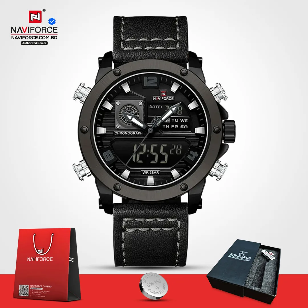 Naviforce 9236 - Black Gray