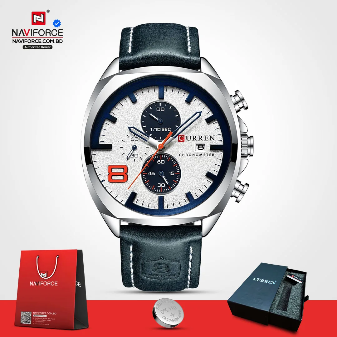 Curren-8324-L-–-Silver-For-Men