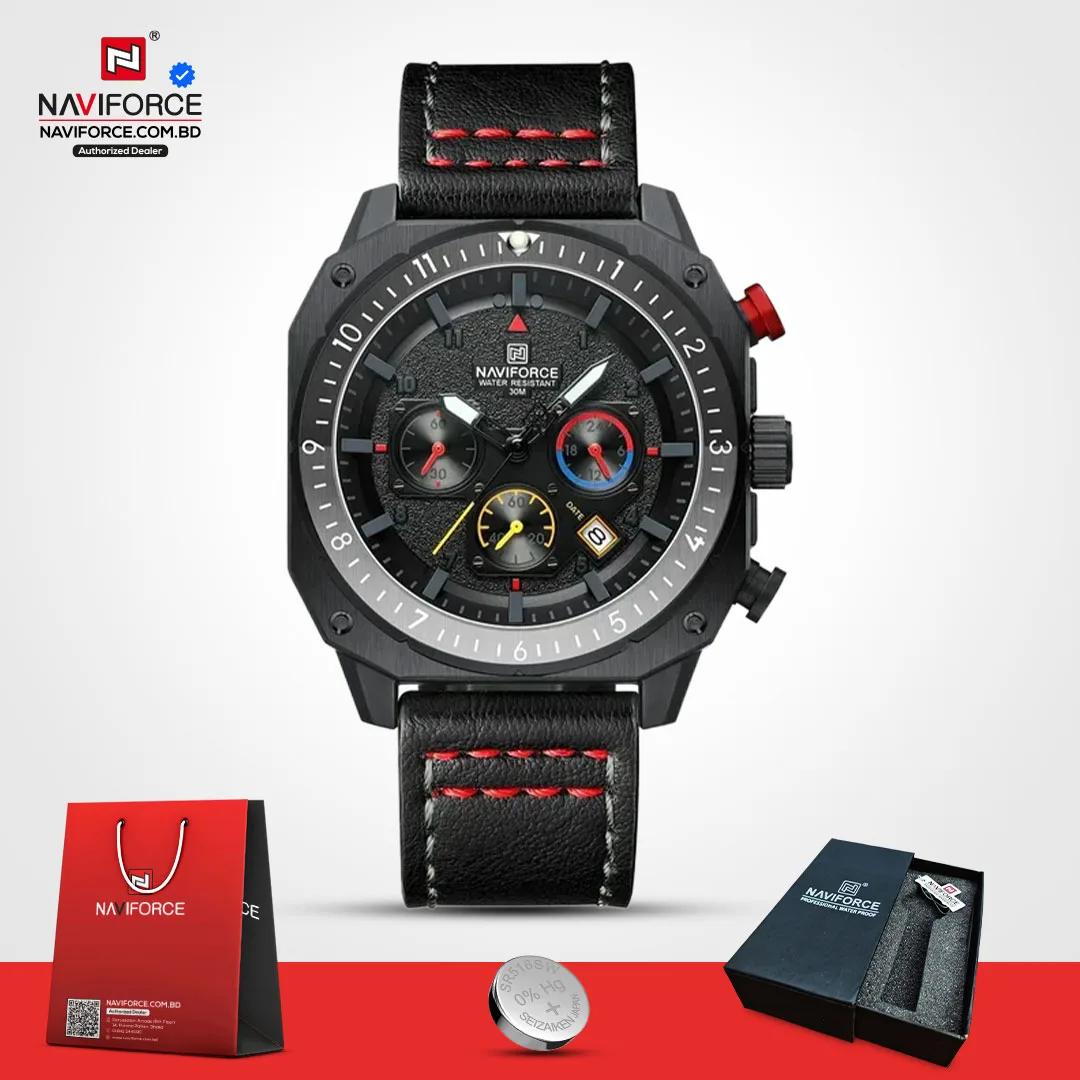 Naviforce 8057 - Black For Men