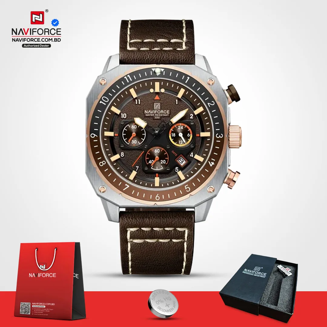 Naviforce-8057-–-Brown-For-Men