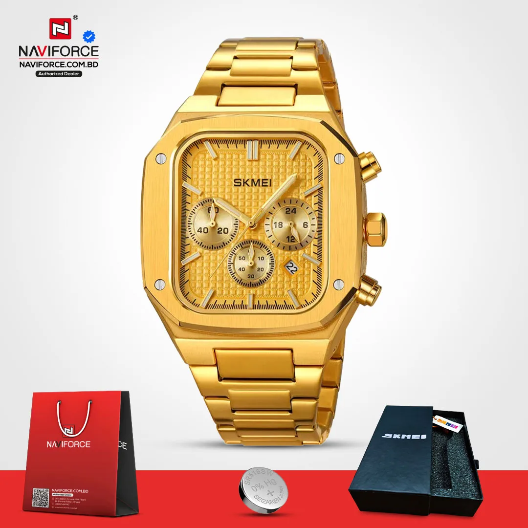 Skmei-2201-–-Gold-For-Men