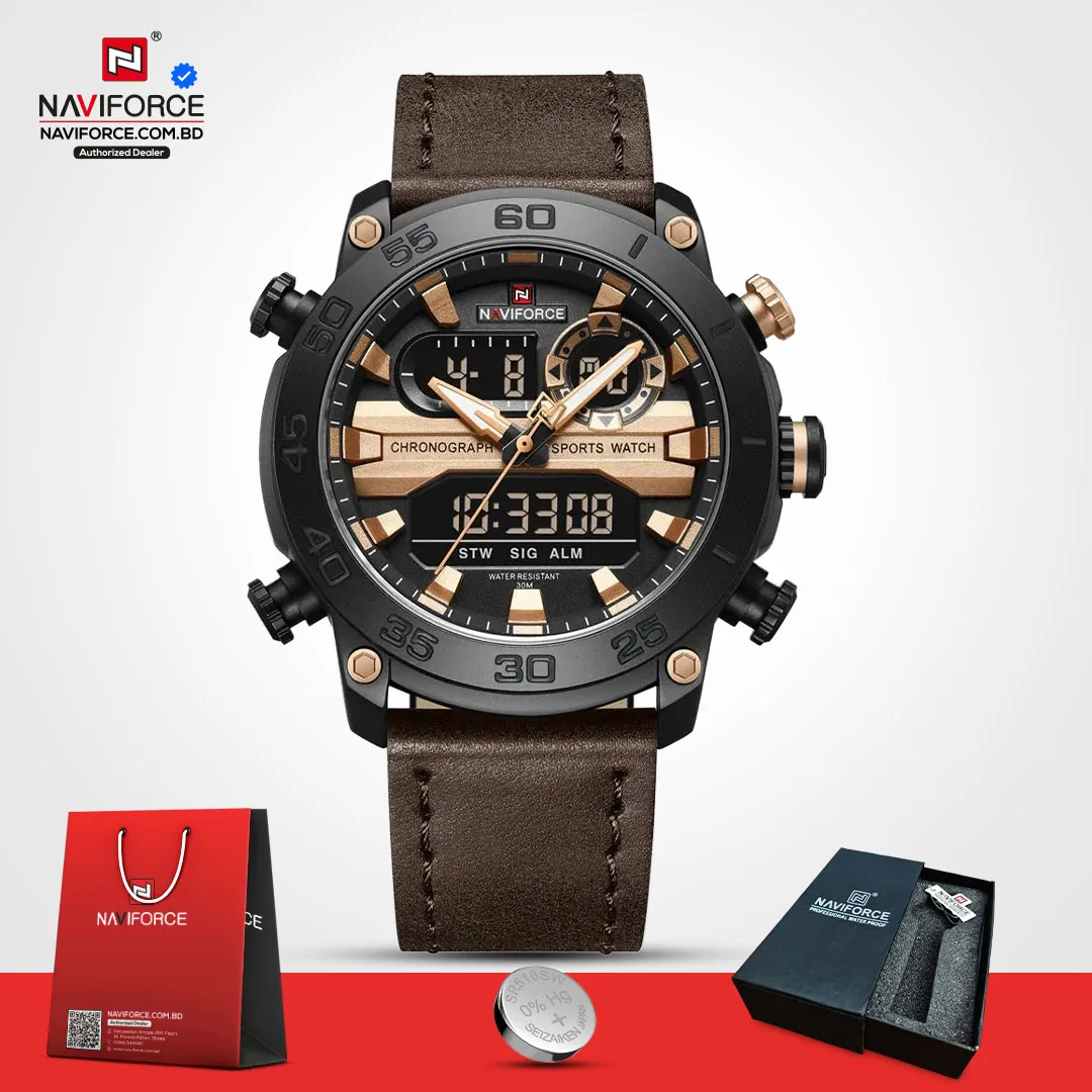 Naviforce-9235-L-–-Coffee-For-Men