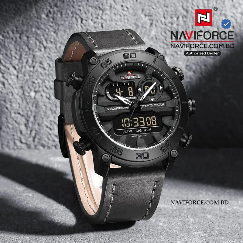 Naviforce 9235 L - Gray For Men