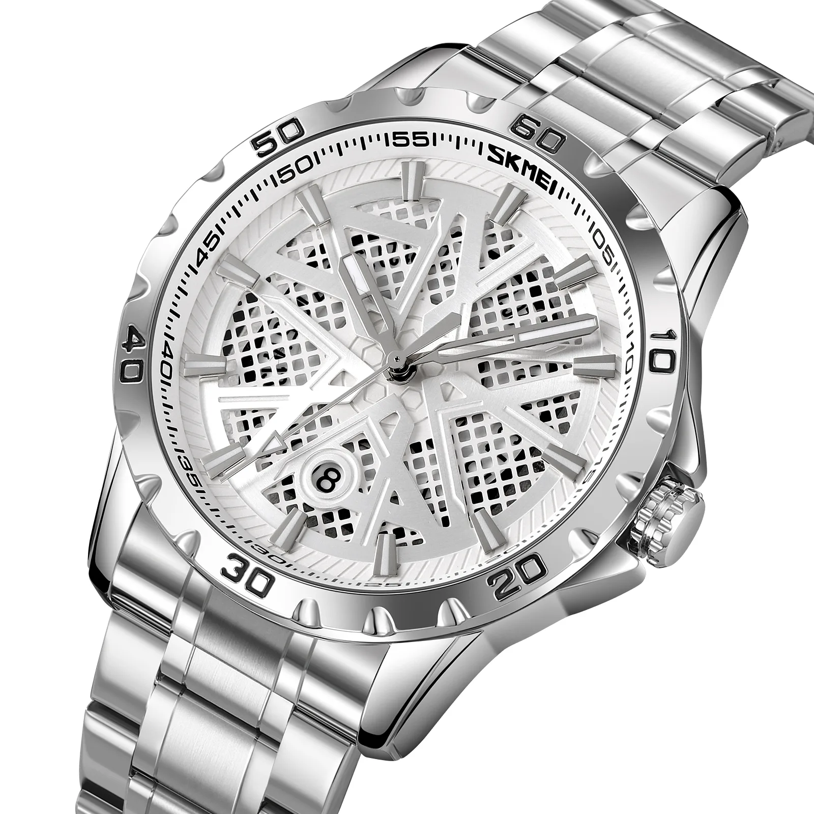 Skmei 9337 CH - Sliver For Men