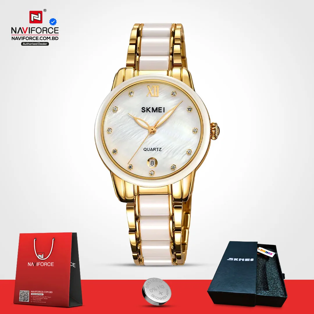 Skmei-2175-–-Gold-For-Women