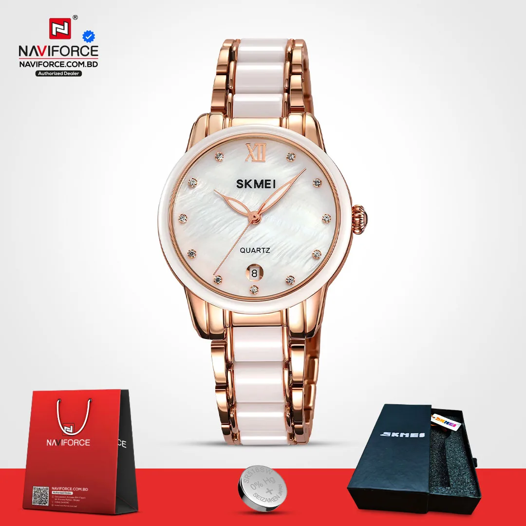 Skmei-2175-–-Rose-Gold-For-Women