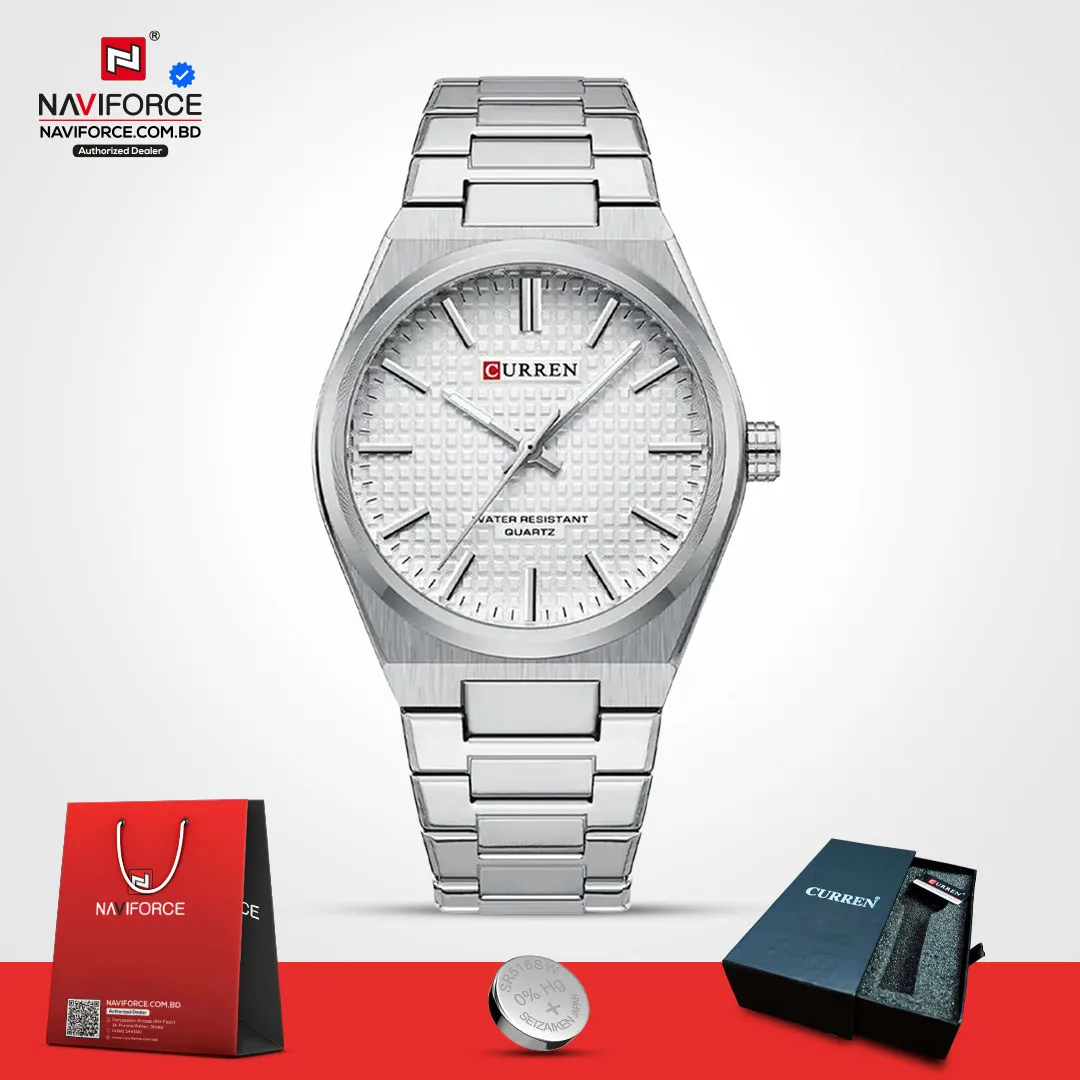 Curren-8439-CH-–-Silver-For-Men