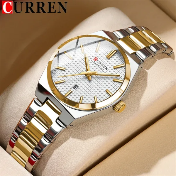 Curren 8439  CH For Women - Sliver Gold