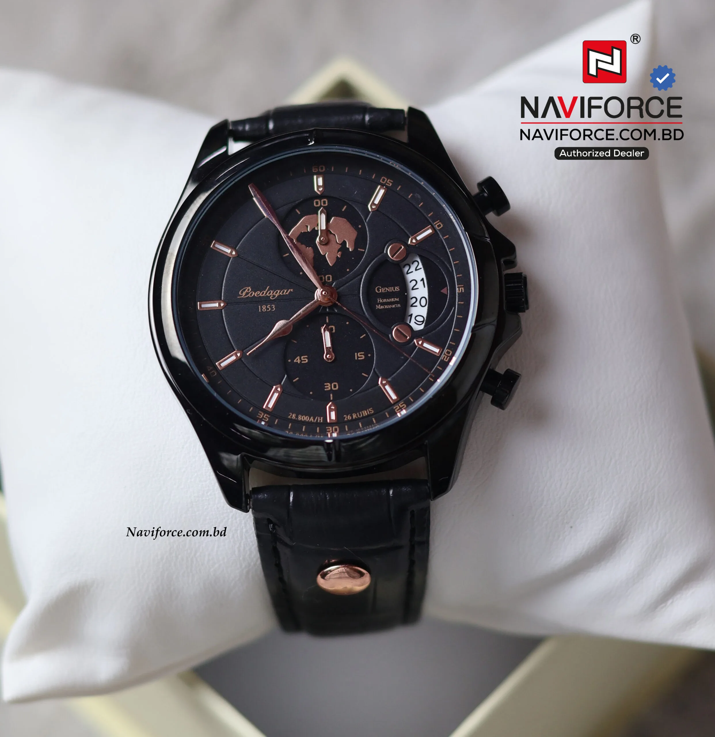 Poedagar 802 L - Black