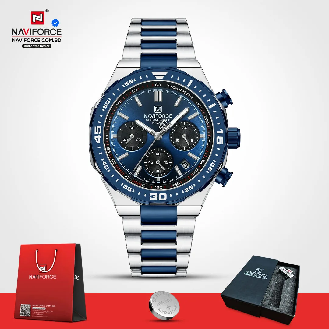 Naviforce-8049-–-Sliver-Blue-For-Man