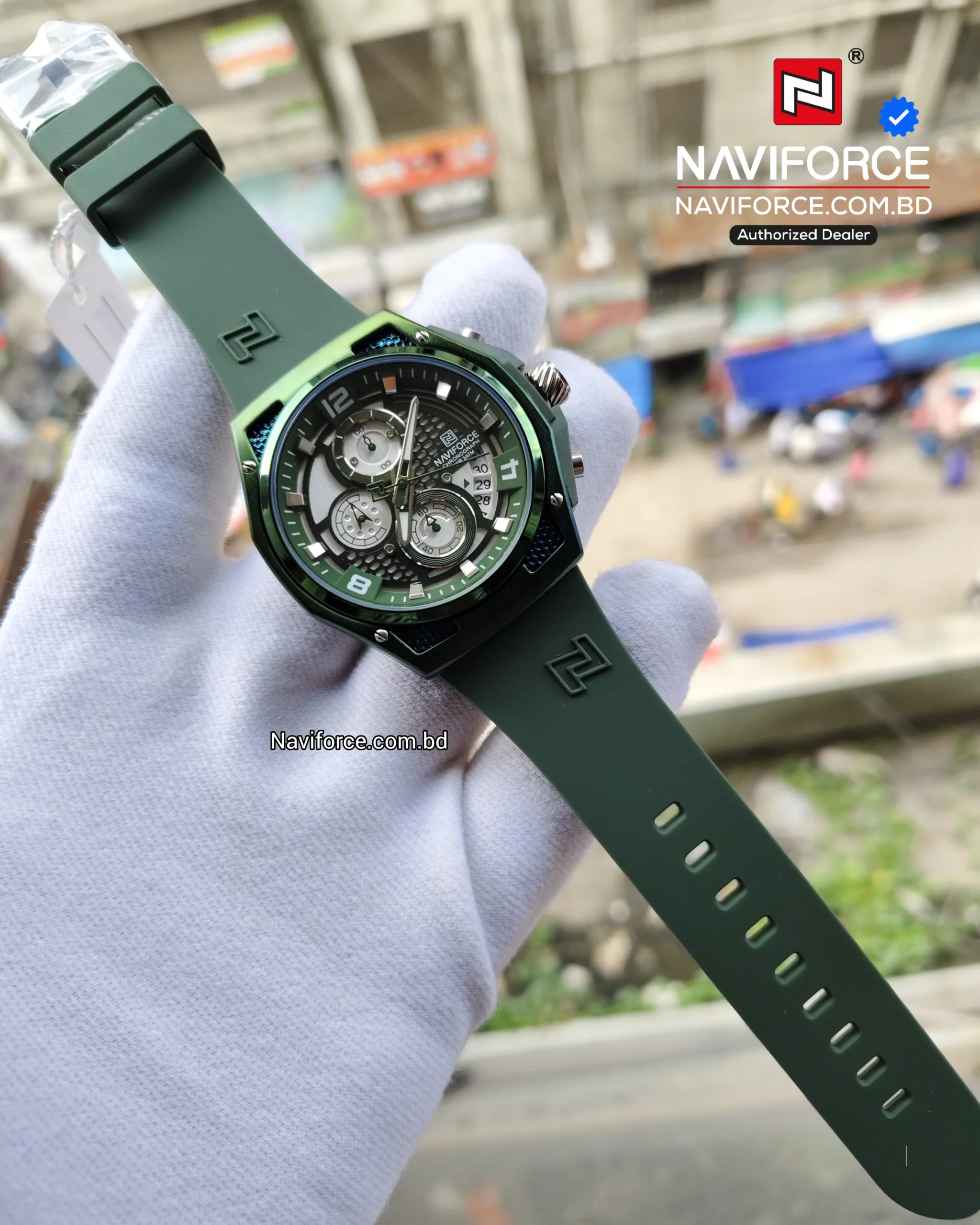 Naviforce 8051T For Man - Green