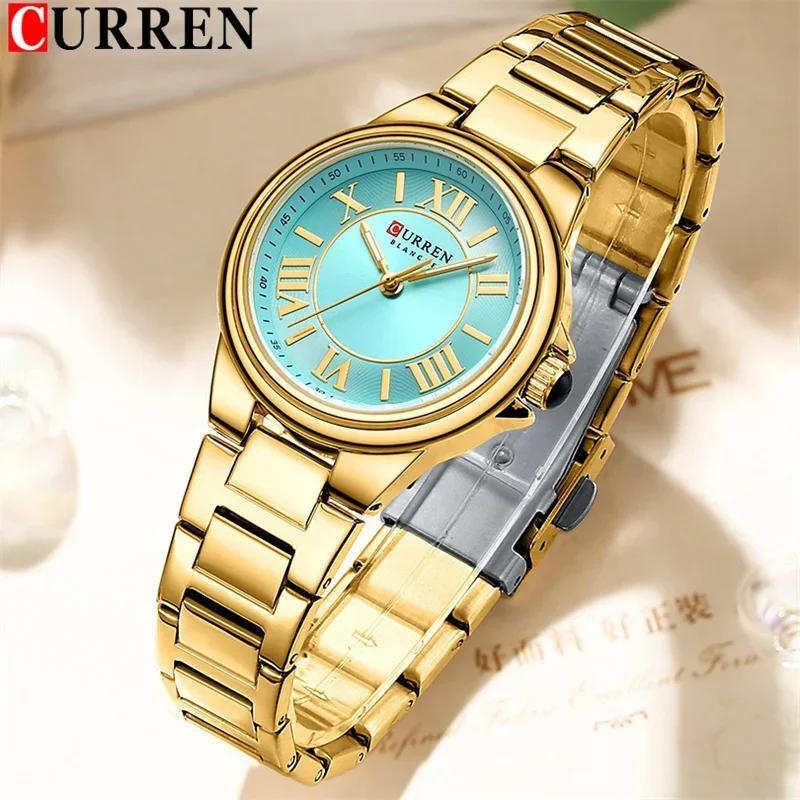 Curren 9091 - Sky Gold