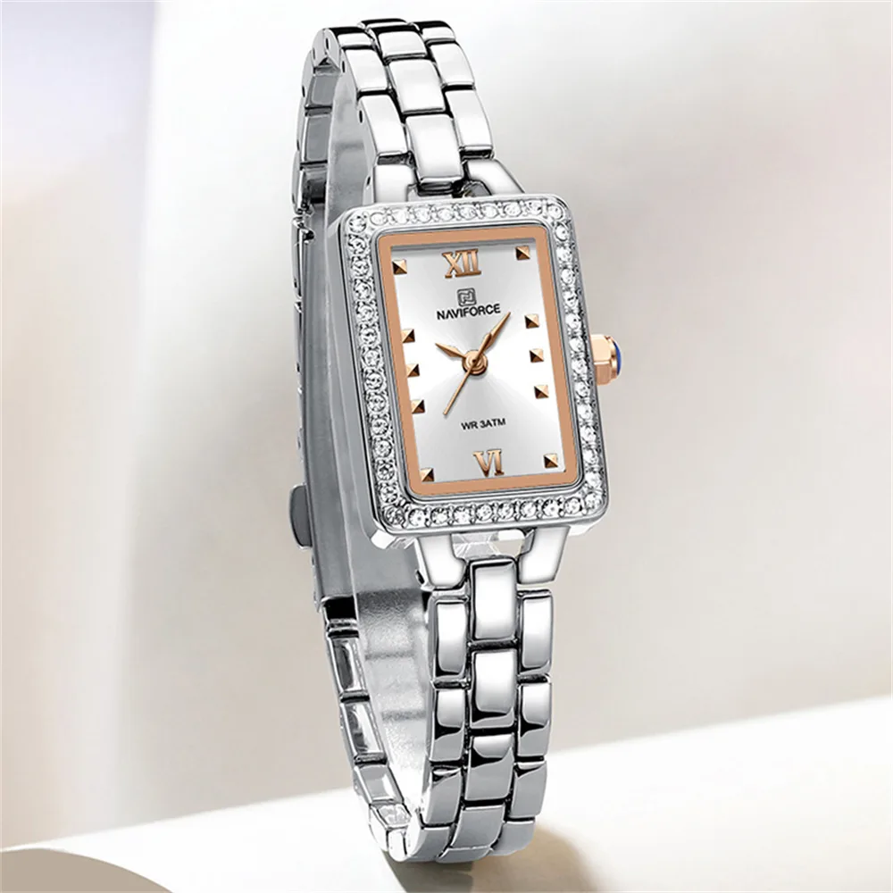 Naviforce 5043 - Sliver Rose For Woman