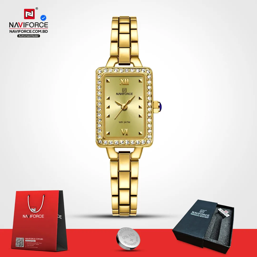 Naviforce-5043-–-Gold-For-Woman