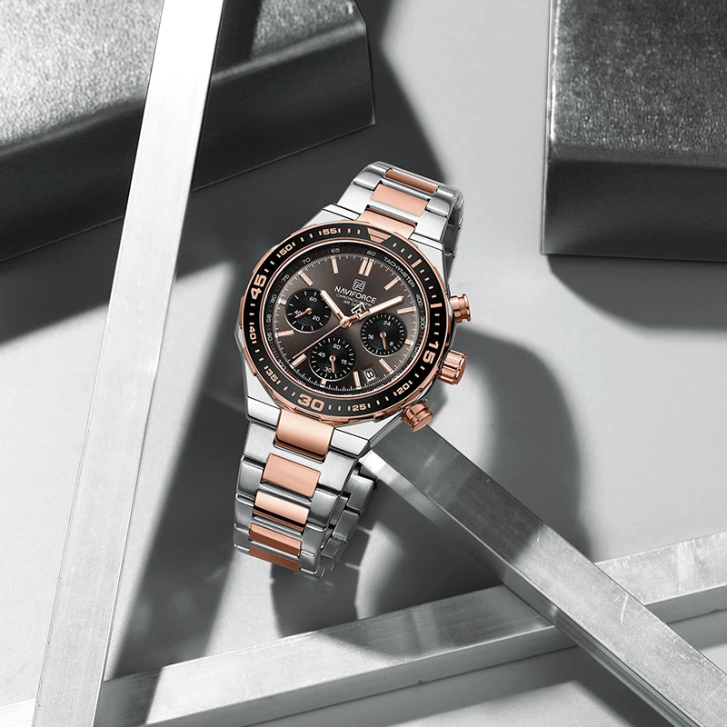 Naviforce 8049 - Sliver Rose