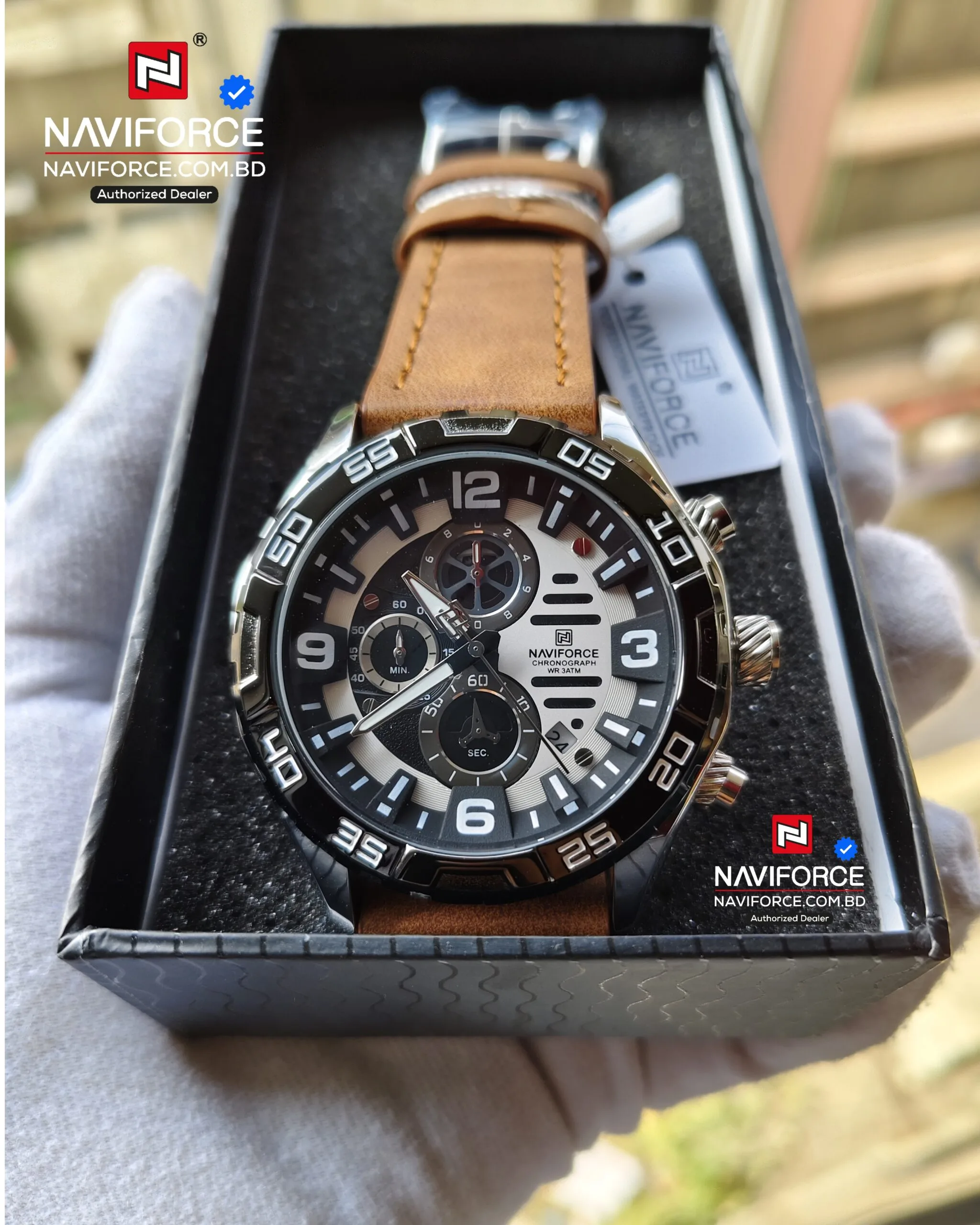 Naviforce 8043 – Brown Black 5